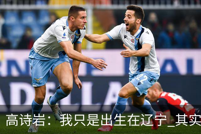 高诗岩：我只是出生在辽宁 其实籍贯是山东人