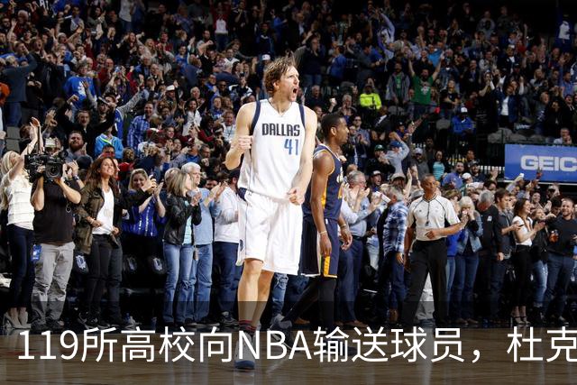 119所高校向NBA输送球员，杜克与肯塔基各26人并列第一